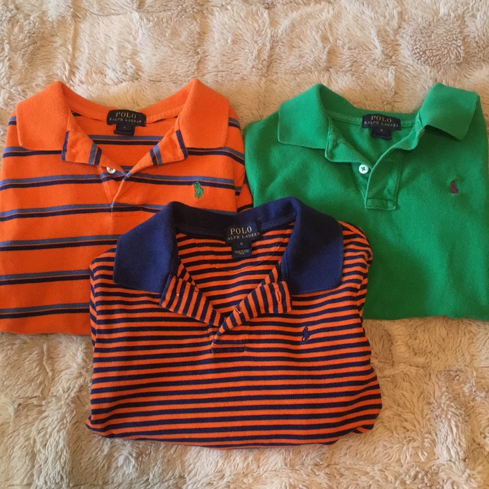 3 Polo Ralph Lauren Shirts